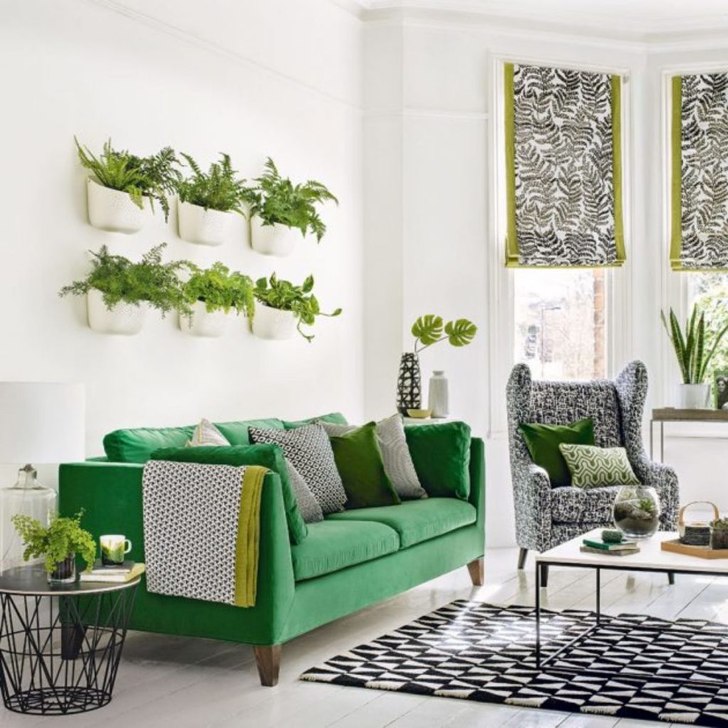 Green Lounge Ideas to Soothe Your Guests Right in the Feelings - HOMIVI