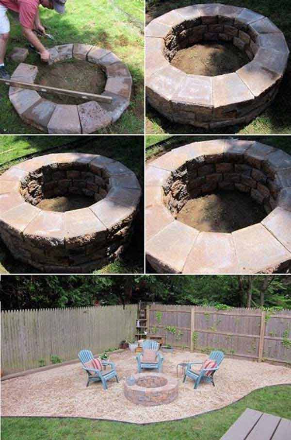 Fire Pit on the Corner