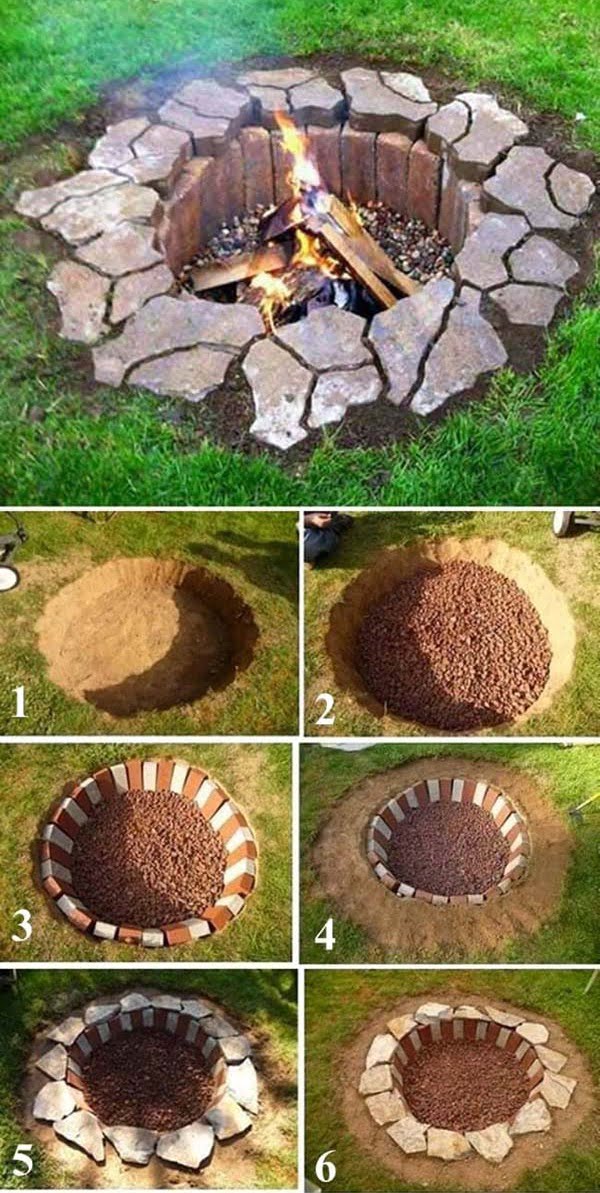 Fire Pit in the Ground