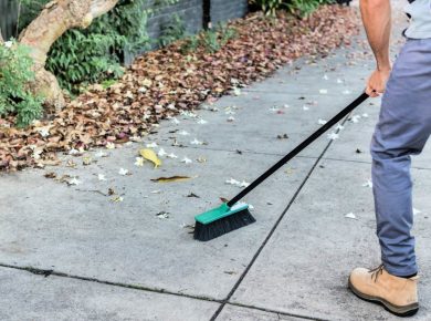 How to Clean Concrete Patio Without Pressure Washer