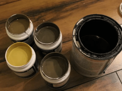 paint metal door look like wood