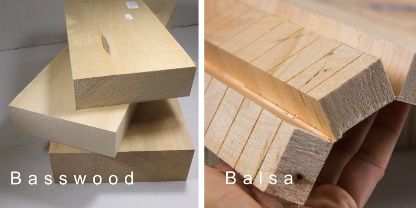 Basswood vs Balsa