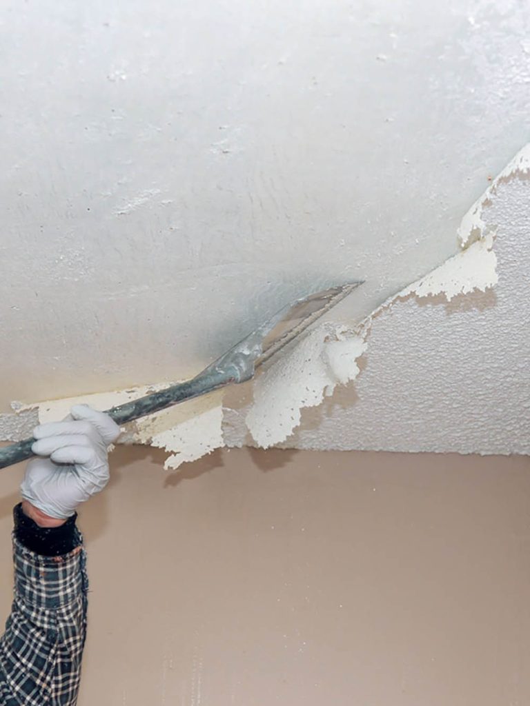 How to Fix a Cracked Popcorn Ceiling HOMIVI