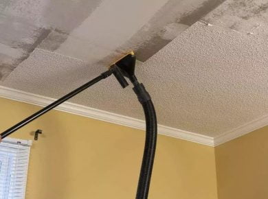 How to Get Rid of Popcorn Ceilings