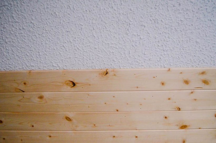 How to Install Wood Planks Over Popcorn Ceiling HOMIVI