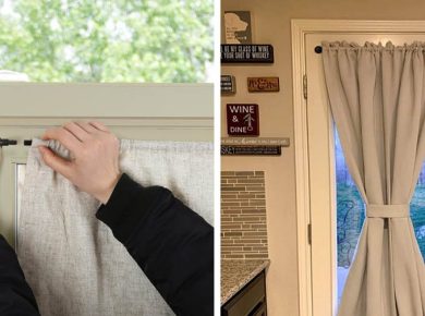 How to Hang Curtains in an Apartment Without Drilling