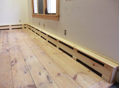 Wood Baseboard Heater Covers