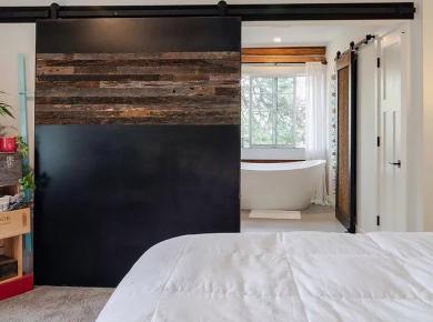 Sliding Barn Doors for French Closet Door Alternatives