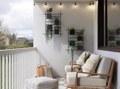 Small Balcony in Urban Living