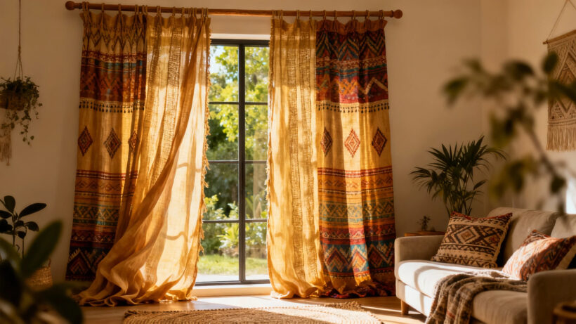 Boho Curtain Ideas Elevate Your Home with Style and Flair