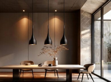 How High Should a Light Fixture Be Above a Dining Table