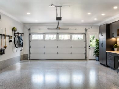 Insulated Garage Makeover