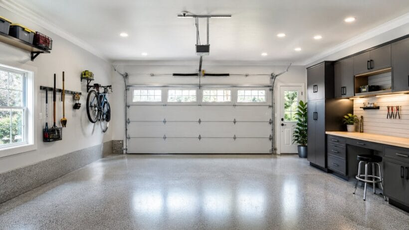 Insulated Garage Makeover