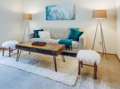 Rug on Top of Carpet