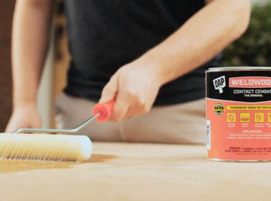 contact cement or rubber cement