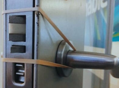 Rubber Bands on Door Knobs: What’s the Purpose?