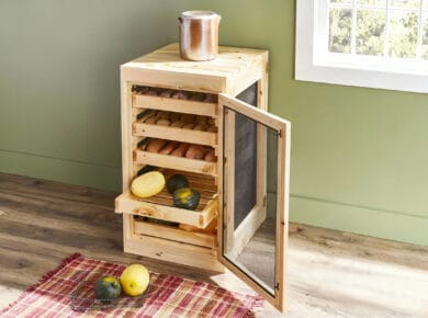 How to Build a Vegetable Bin Cupboard